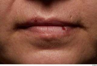 HD Face Skin Finley Newman face lips mouth skin pores…